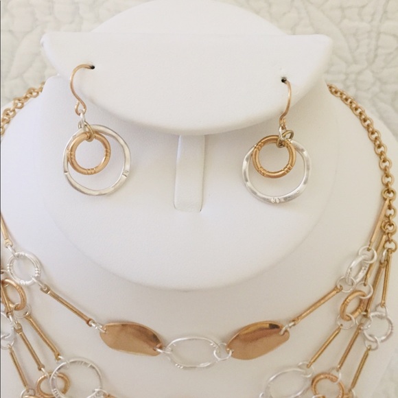 Layering necklace jewelry set - Picture 3 of 3